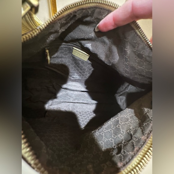 Gucci Canvas Tan 2-way Bag - Picture 2 of 11